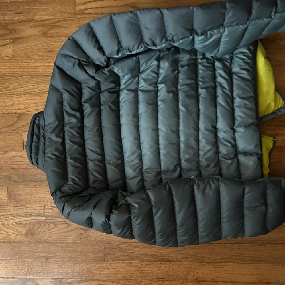 Eddie Bauer lot of 2 Dark Blue Gore tex parka 800fp StormDown - Picture 12 of 13